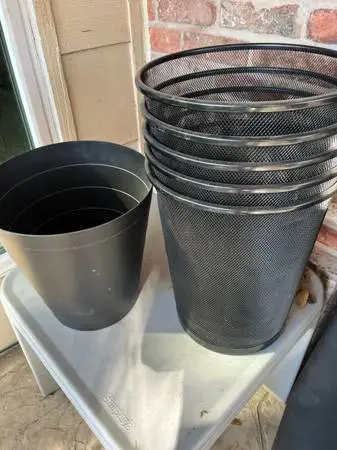 Garbage cans $10 each