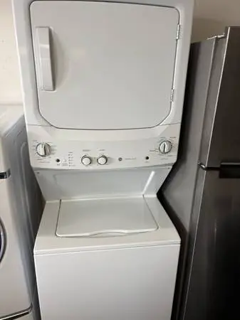 27 Wide GE Stackable Washer & Dryer