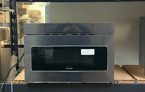 Sharp SMD2470AH 24 Microwave Drawer Oven Black Stainless Steel