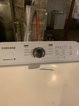 Appliance parts installed