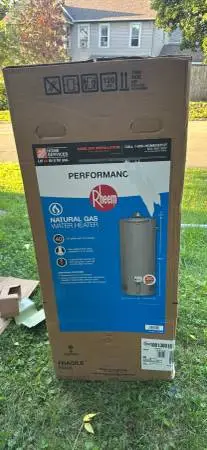 New 40 Gal Water Heater
