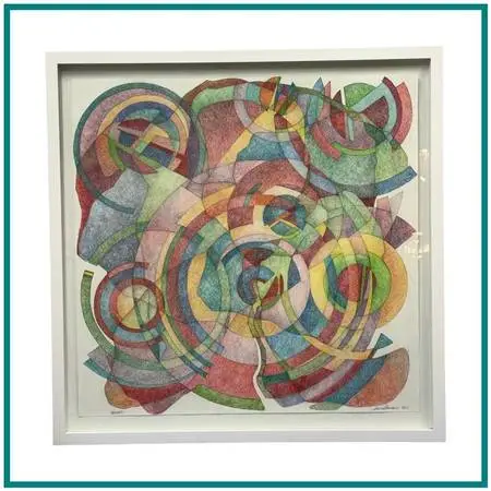 Jose Lambert Huevos Original Painting, Signed