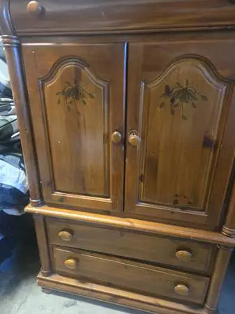 *SALE*Pinewood Amoire Dresser