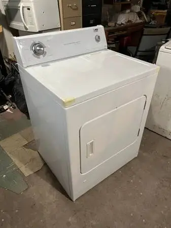 Refurbished gas dryer installed