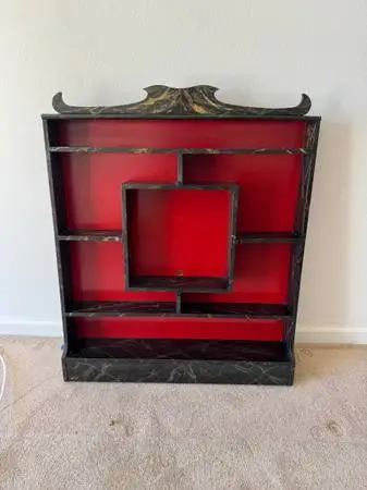 Large Vintage Display Shelf