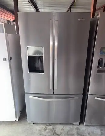 Whirlpool Stainless Steel Refrigerator And Freezer