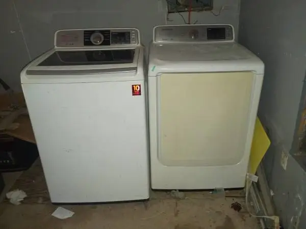 Samsung washer and dryer set