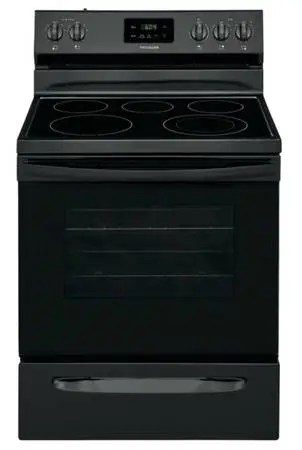 Frigidaire 30” Slide-in Electric Range - Black
