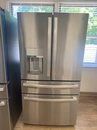 GE Profile French 4 Door Stainless Steel Refrigerator Full MFG WTY