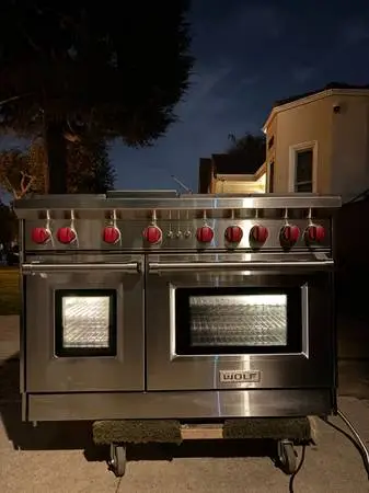 48 inch Wolf gas range