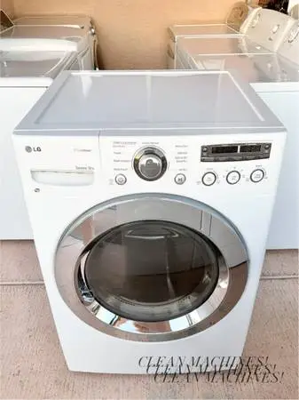 LG Steam Gas Dryer CLEAN MACHINES!