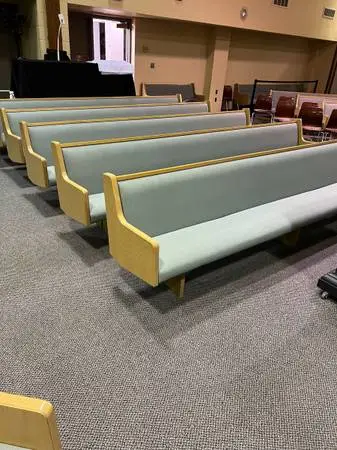 Beautiful Pew Seating