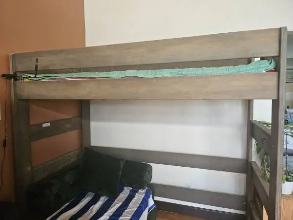 Wooden Loft Bed
