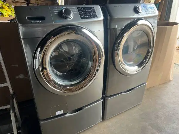 Front load Washer and dryer reduced