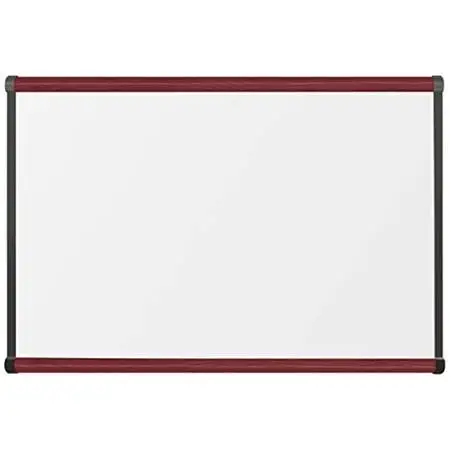 1 - 48w X 36h Cherry Mahogany Framed Presentation Whiteboard