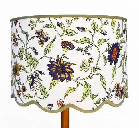 UO Botanical Lampshade Scallops