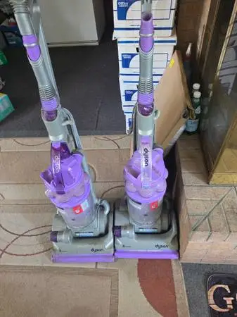 2 dyson vacuums