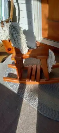 Vintage Amish rocking horse