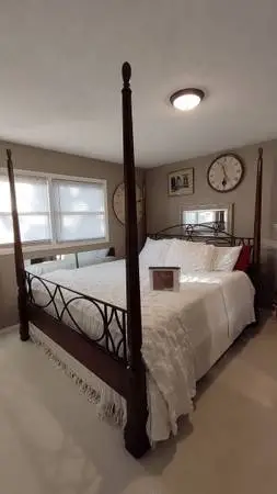King Poster Bed and Armoire
