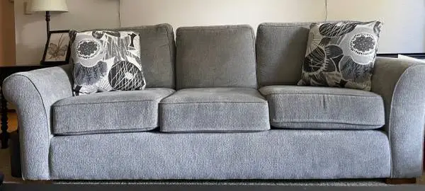 Grey Stanton Couch/ Sofa