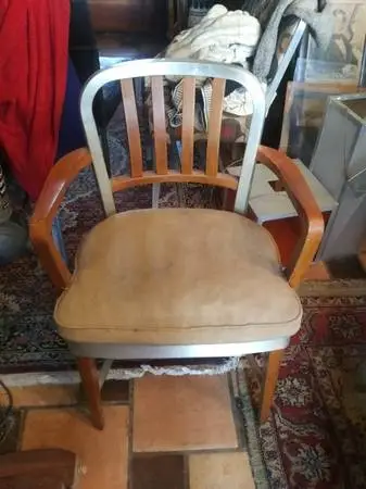 Shaw Walker Industrial Mid Century Modern Arm Chair