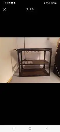 MICROWAVE/SERVICE CART