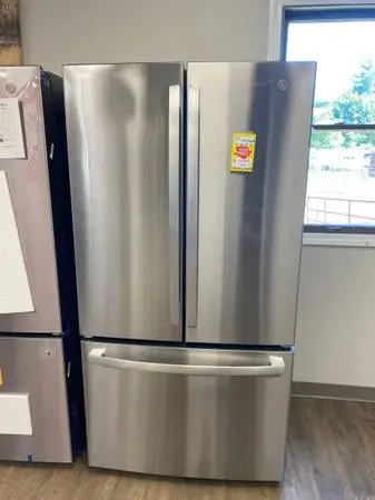 GE Counterdepth Franch Door Refrigerator Stainless Steel Warranty