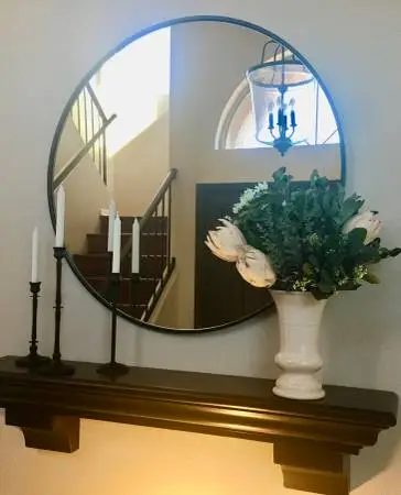 Dark Walnut Finished Wooden Floating Shelf - 4 L