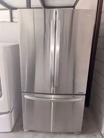 LG Stainless Steel Refrigerator And Freezer