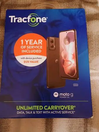 Sealed moto g power will work on Verizon carriers I have one on straight talk no