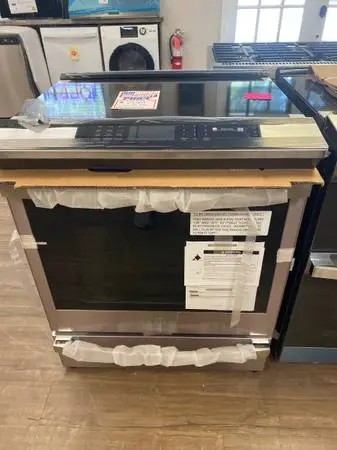 GE Profile Induction Slide In Electric Range Stainless Steel Full MFG