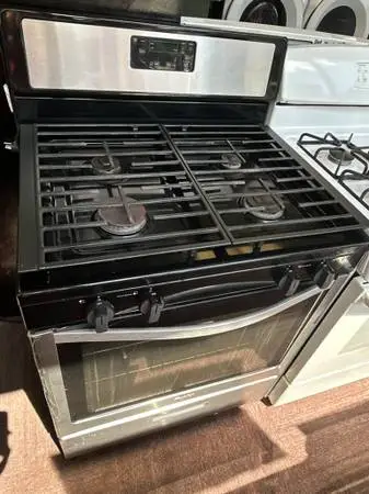 Whirlpool Gas Stove Stainless Steel