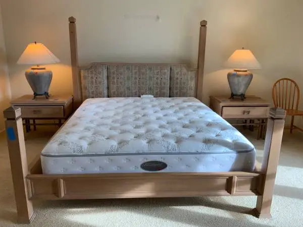 King size bed frame