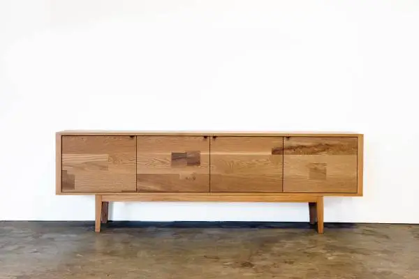 White Oak Credenza