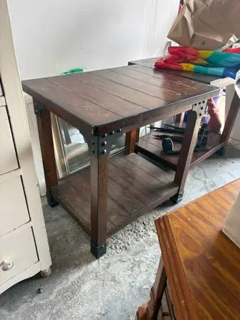 Wood Nightstand Side Tables