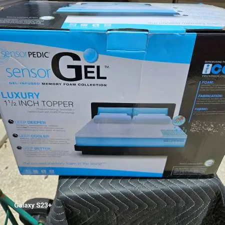 Sensor Pedic Sensor Gel Topper