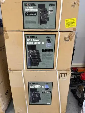 27 11 Drawer roller tool cabinet set - Brand new
