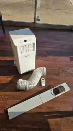 Hisense 6,000 BTU Portable Air Conditioner w/ Remote & Window Kit