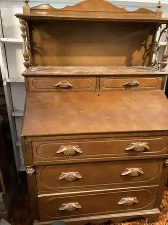 DESK Furniture School Office desk Wood Upright Vintage Quality