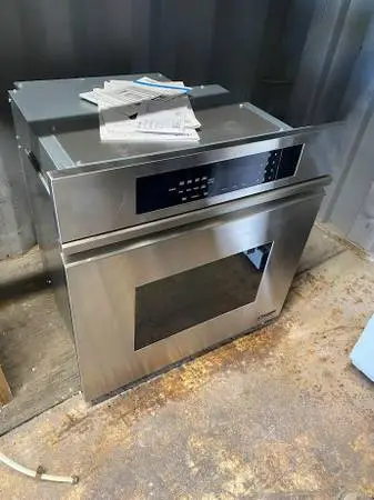 SS Dacor Wall Oven 3.4 Cu Ft Convection Model #MORS127S Used