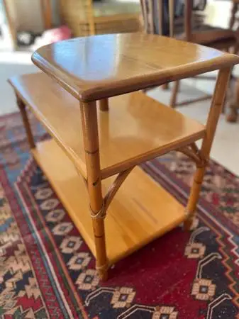 Heywood Wakefield end table mcm