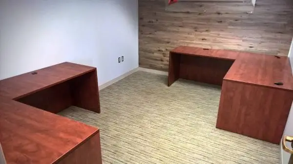 *9 colors New 66w X 66w L Shaped Desk Shells MSRP $725