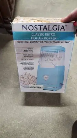 Nostalgia Classic Retro Hot Air Popper
