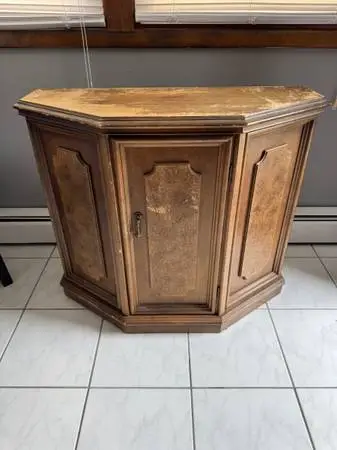 Household Wooden Storage Cabinet