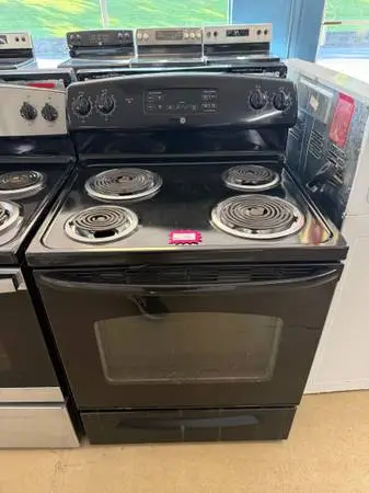 GSGV- GE COIL TOP RANGE WITH 90 DAY WARRANTY