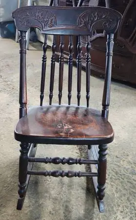 Wooden Rocker