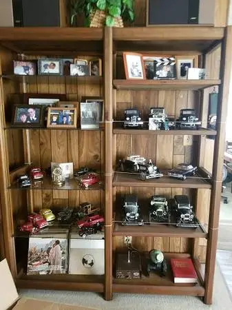 Vintage wall unit