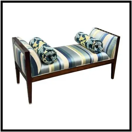 Bespoke Coastal Stripe Bench