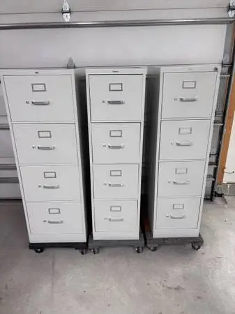 Hon file cabinets