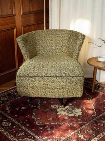 Retro Vintage Chair Swivels Rocking 1950-1960s